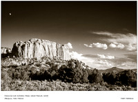 Moonrise over Kitchen Mesa, Ghost Ranch, 2009